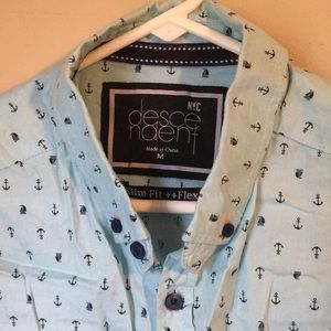 Short sleeve button down